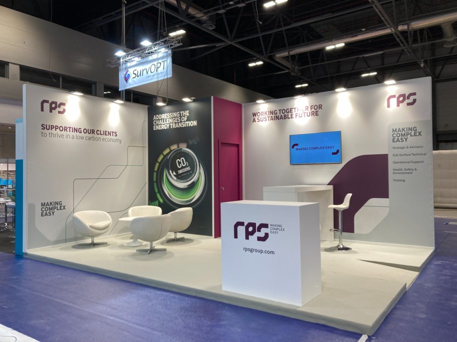 RPS Conference stand for ADIPEC