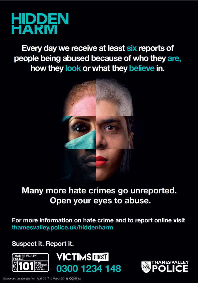 Hidden Harm Campaign for Thames Valley Police
