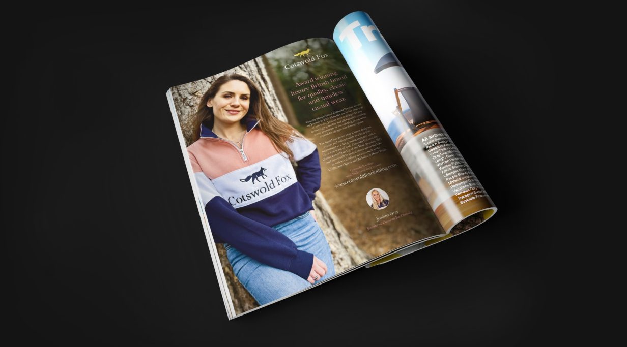 Cotswold Fox full page advert