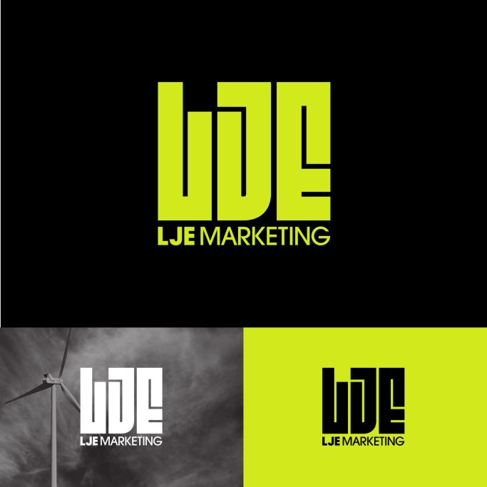 Brand identity for LJE Marketing