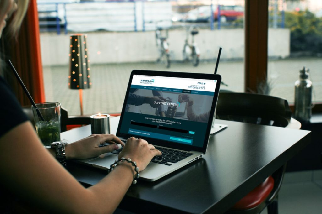 Harwood HR Solutions branding and website design