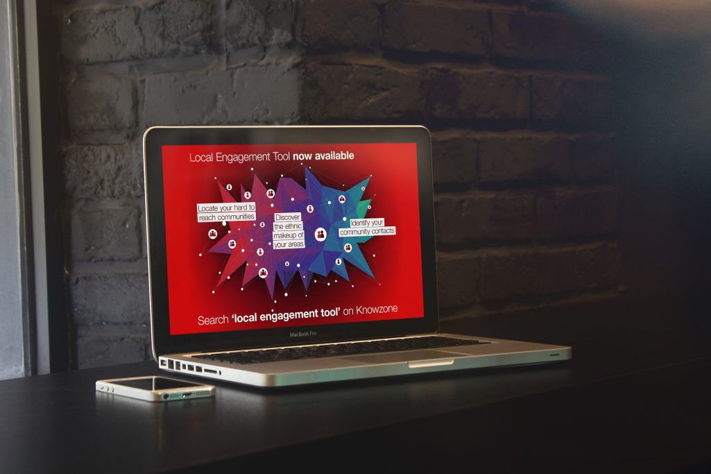 Employee engagement screen saver for Thames Valley Police