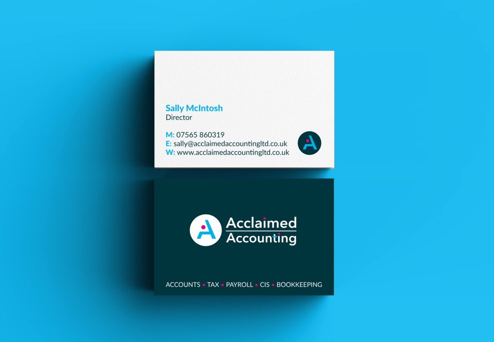 Business cards for acclaimed accounting